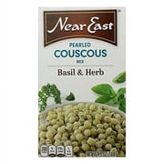 Near East Basil and Herb Pearled Couscous Mix, 5 Ounce - 12 per case.