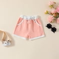 thumbnail image 6 of GYRATEDREAM Toddler Baby Girl Summer Clothes Short Sleeve Crewneck Shirt Top Shorts Set 2Pcs Casual Outfits for 12-18M, 6 of 9