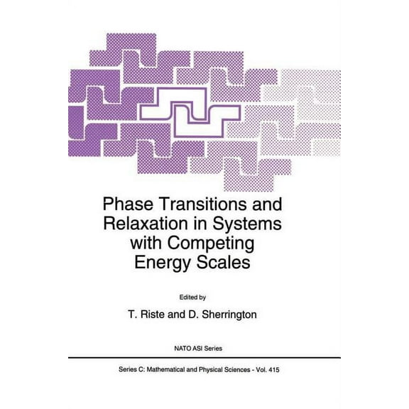 NATO Science Series C: Phase Transitions and Relaxation in Systems with Competing Energy Scales, Book 415, (Paperback)