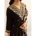 thumbnail image 6 of Indo Era Ethnic Motifs Embroidered Regular Thread Work Kurta with Salwar & Dupatta - Indian Ethnic Traditional Wear Kurta Set, 6 of 8