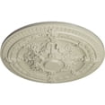 thumbnail image 3 of Ekena Millwork 26"OD x 3"P Vincent Ceiling Medallion (Fits Canopies up to 6"), Hand-Painted Clear Yellow, 3 of 5