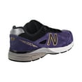 thumbnail image 3 of New Balance 990v4 Big Kids' Shoes Dark Purple kj990-b4g, 3 of 6