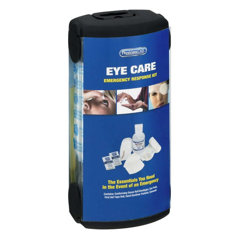 First Responder Eye Care First Aid Kit, Plastic Case First Responder Eye Care First Aid Kit, Plastic Case