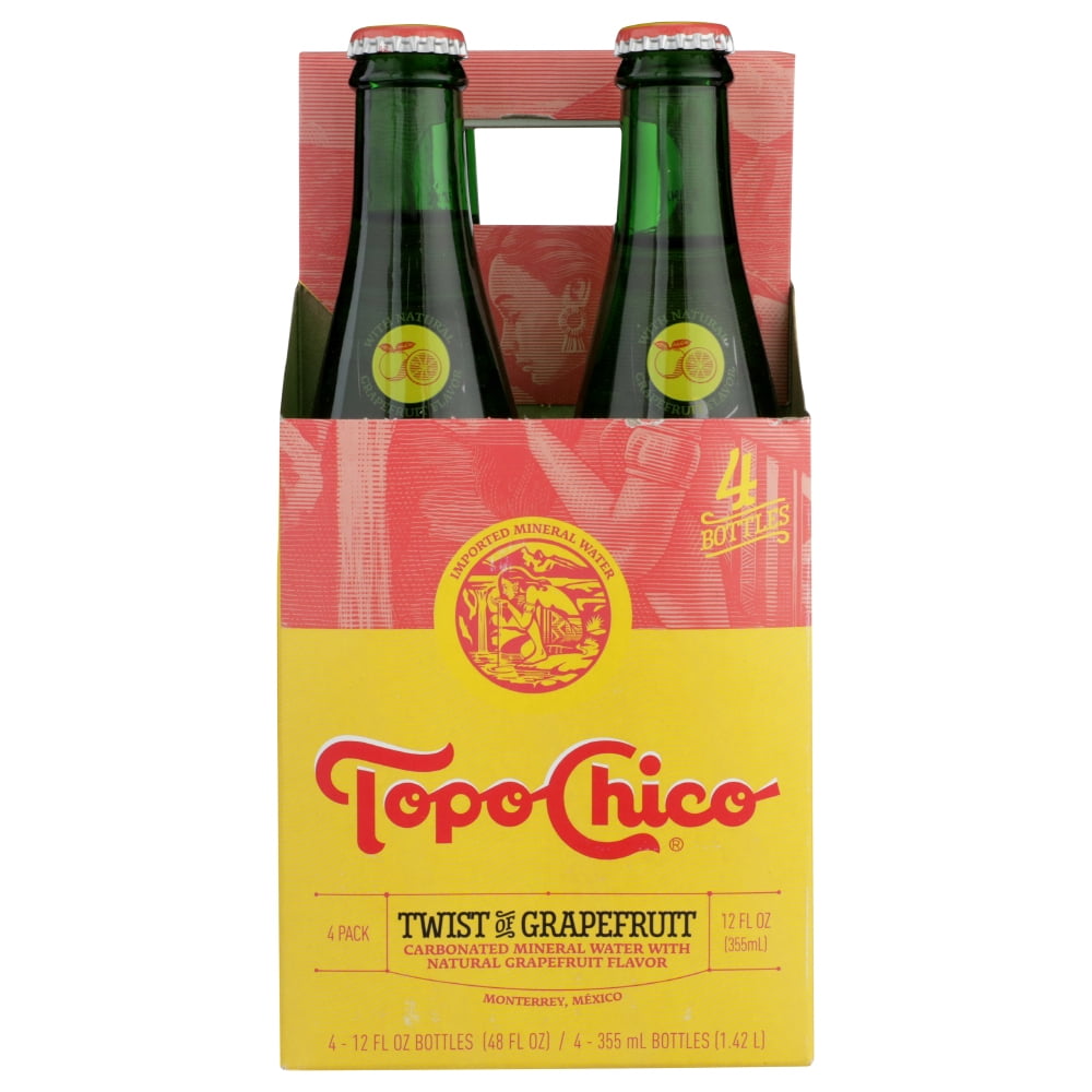 Topo Chico Mineral Water Sparkling Grapefruit, 12 Fz - Walmart.com