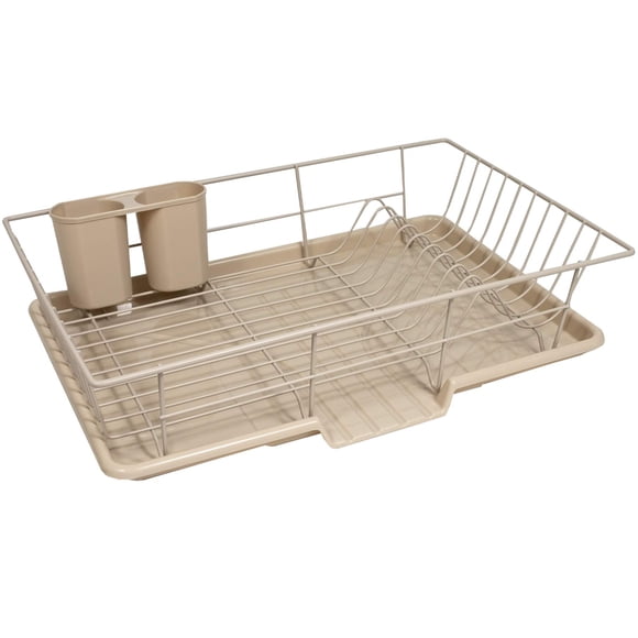 Juego de escurridores de platos Sweet Home Collection, color beige, 3 piezas