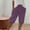 *Purple, variant on ClodeEU Women's Straight Leg Knee Length Shorts,Casual Baggy Bermuda Pants with Pockets Wine,Womens Plus L