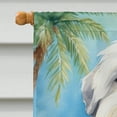 thumbnail image 3 of Old English Sheepdog Luau House Flag, 3 of 7