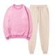 thumbnail image 1 of Puntoco Jersey De Cuello Redondo Sólido para Mujer Pantalones Deportivos Informales Conjunto Deportivo Liquidación Puntoco Puntoco-5653, 1 of 6