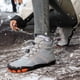 thumbnail image 4 of Zapatos Senderismo Descalzos Botas Nieve Invierno Impermeables Antideslizantes para Viajes Al Aire Libre, 4 of 9