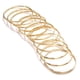 thumbnail image 4 of Granjero Gordo Pulseras delicadas para mujer, pulseras modernas en capas, regalos apilables para mujer, 12 piezas, oro B, 4 of 5