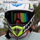 thumbnail image 3 of Gafas de motocicleta universales 1 Pc de Unique Bargains, gafas de sol regulables, protección UV, negro mate, TPU sin pintar, 3 of 6