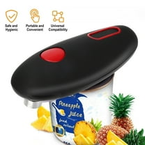 Electric Can Opener Hands Free, Automatic Smooth Edge Tin Opener One Touch Operation, Arthritis Friendly Portable Battery Powered Kitchen Tool for Seniors