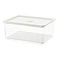 thumbnail image 1 of POINTERTECK Plastic Refrigerator Food Preservation Storage Drain Box Container with Lid(S), 1 of 10