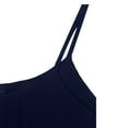 thumbnail image 3 of Women's Summer Plus Size Casual Loose Solid Color Suspender Vest Suspender Top, 3 of 4