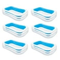 thumbnail image 1 of Intex Swim Center Piscine Familiale Gonflable 198 Gallons, Bleue (Lot de 6), 1 of 3