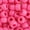 Hot Pink, variant on John Bead 1000pcs 9mm Plastic Crow Beads | Burgundy Pony Bead
