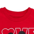 thumbnail image 4 of Camiseta Disney Mickey Mouse Red Love para niños pequeños 4T, 4 of 7