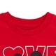 thumbnail image 4 of Camiseta Disney Mickey Mouse Red Love para niños pequeños 5T, 4 of 7