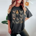 thumbnail image 2 of Ichuanyi Womens Shirts , Oversized T Shirts For Women Plus Size Graphic Drop Shoulder Short Sleeve Tops Summer Loose Pullover Tees, 2 of 4