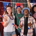 thumbnail image 4 of Patriotic Foil Horns, 9", Pack of 24, 4 of 4