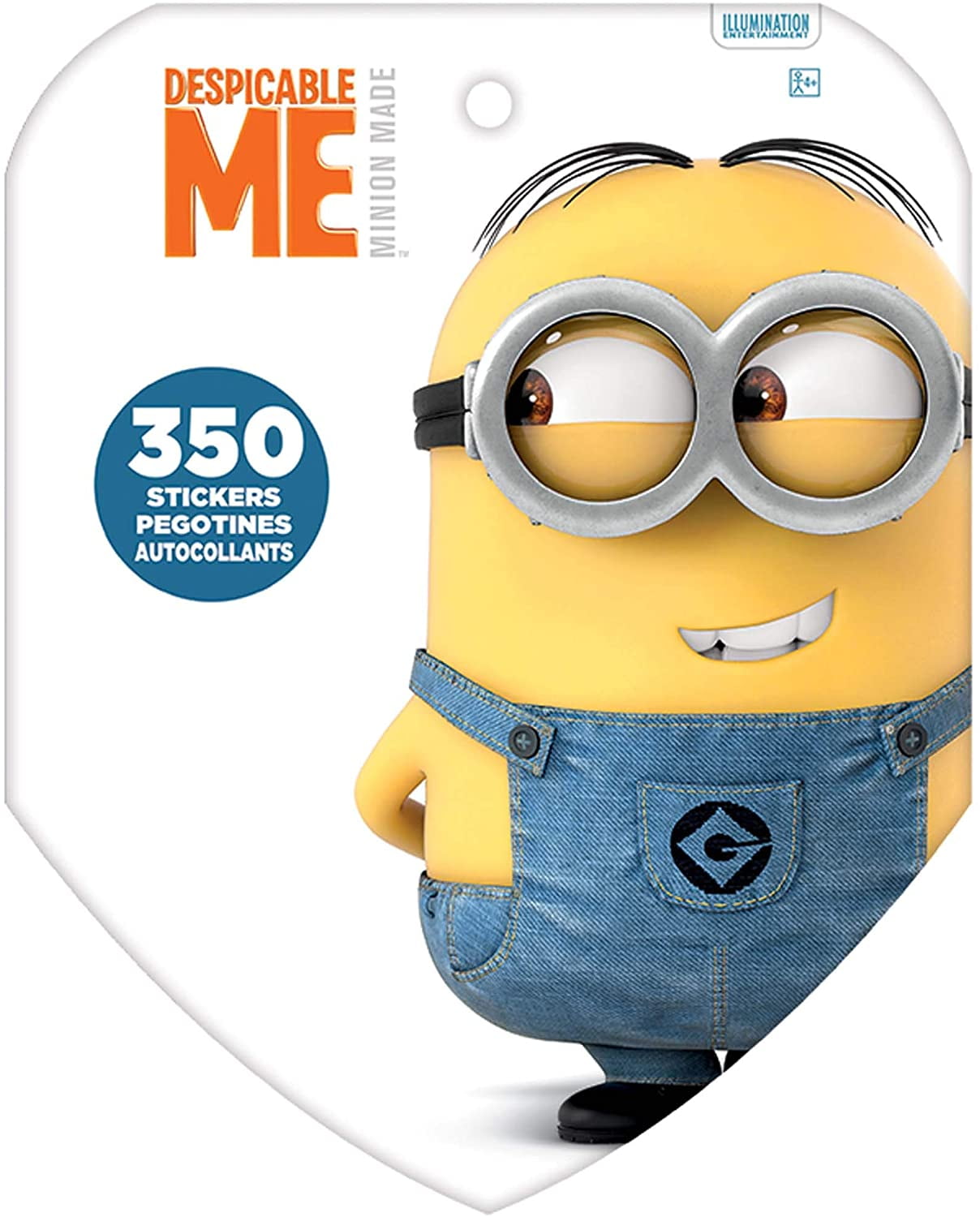 40 Personalised Childrens Party Stickers Minions Despicable Me 2 gift bags