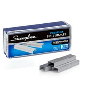 Swingline S.F. 3 Premium Staples, Chisel Point, 105 per Strip, 5000/Box (SWI35440)