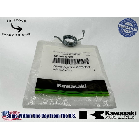 Kawasaki Genuine OEM Authentic Step Return Spring Left Hand 92145-0723