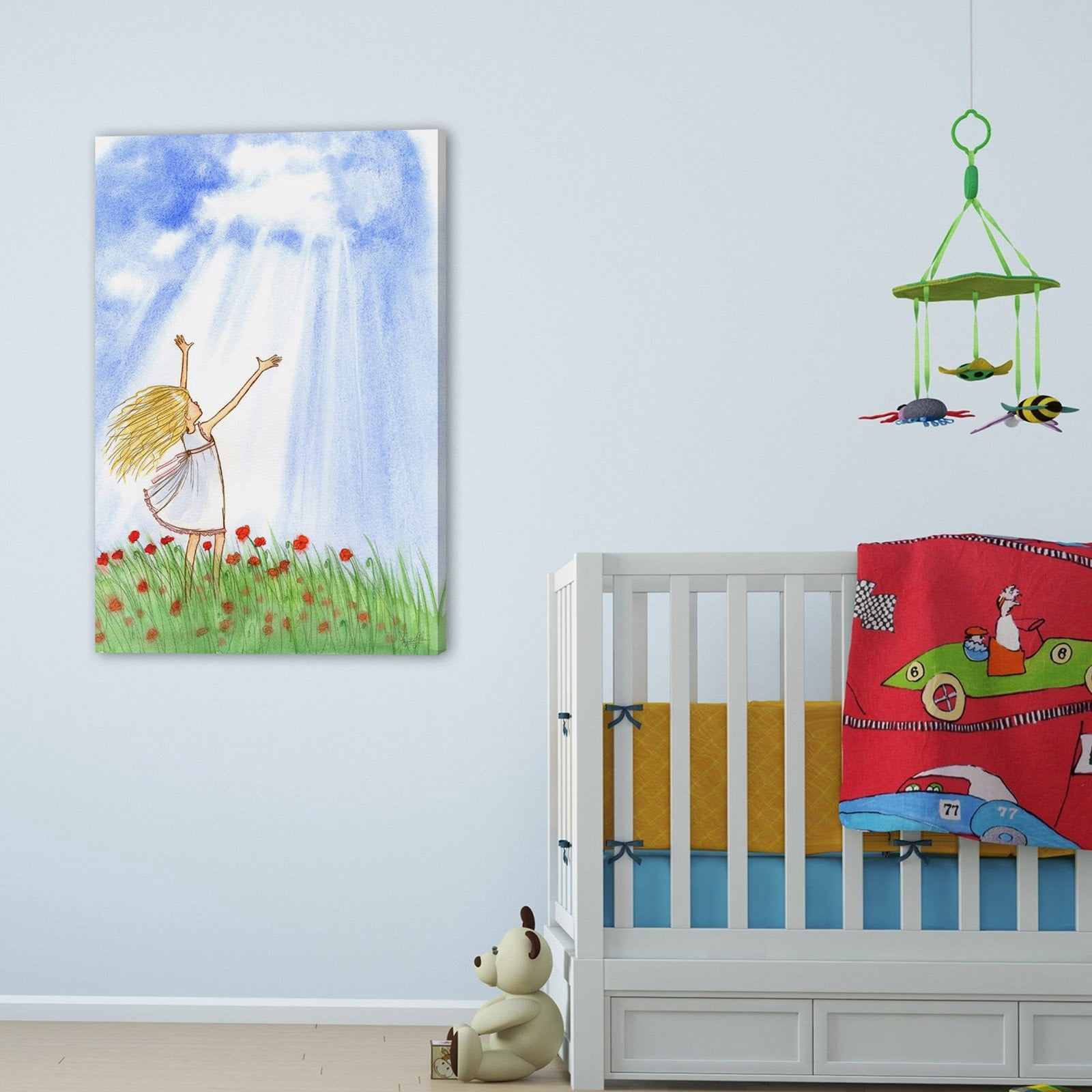 "Breath of Heaven" Painting Print on Wrapped Canvas