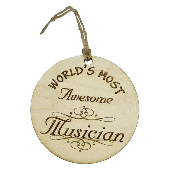 Worlds most Awesome Musician - Ornament