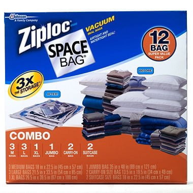 ziploc vacuum sealer bags for clothes