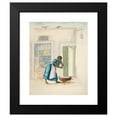 thumbnail image 2 of Francisco Fierro 15x18 Black Modern Framed Museum Art Print Titled - Indian Woman Stirring Kettle Over a Fire (ca.&nbsp;1850), 2 of 5