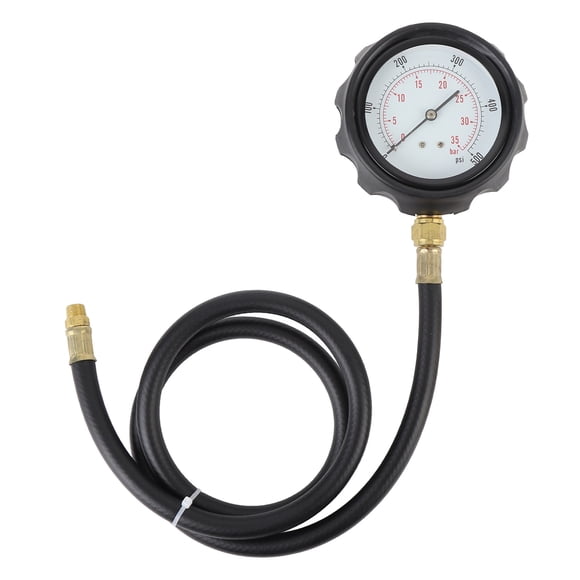 Medidor de Presión Automática de la Caja de Cambios, 0 A 500 PSI 12 PiLas de Amplio Rango de Amplio Rango de Metal Kit de Medidor de Presión de Aceite para Motocetreta