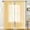 Yellow, variant on NEWEEN Sheer Curtains 84 inch Length 2 Panels Set White Curtains Clear Curtains Basic Rod Pocket Panel for Bedroom Living Room Yard Kitchen(55" X 84", White)