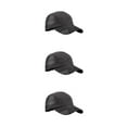 thumbnail image 2 of Qarigey Men Hat Clothing Accessory Sunshade Baseball Breathable Outdoor Drying Adjustable Caps Quick Mesh Headgear Summer Sport negro 3piezas Qarigey CBP011080, 2 of 6