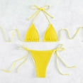 thumbnail image 6 of Fengqque Women's New Style With Bra Pad, Without Steel Bracket, One-Piece Reversible Swimsuit, Split Sexy Swimsuit, 6 of 7