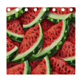 thumbnail image 4 of Cartoon Watermelon Pattern Blackout Curtains for Living Room Bedroom 55W x 54L Insulated Window Drapes 2 Panels, 4 of 5