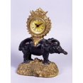 thumbnail image 1 of AA Importing Ceramic Elephant Clock, 1 of 1