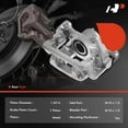 thumbnail image 2 of A-Premium Disc Brake Caliper Assembly with Bracket Compatible with Pilot 2009-2015 Rear Right Passenger Side, 2 of 5