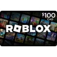 thumbnail image 1 of Roblox $100 Digital Gift Card [Includes Free Virtual Item] [Redeem Worldwide], 1 of 3