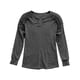 thumbnail image 1 of Blusa Con Cuello En V, Top Casual Elegante De Manga Larga De Color Liso Para Citas Para Mujeres, 1 of 7