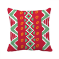 thumbnail image 1 of Red Mexico Totems Ancient Civilization Drawing Throw Pillow Sleeping Sofa Cushion Cover, 1 of 3