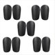thumbnail image 1 of 5 Piezas de Espinilleras Negras, Mini Espinilleras, Espinilleras de Fútbol Resistentes Al Desgaste y Amortiguadoras, Espinilleras de Entrenamiento de Fútbol, 1 of 5