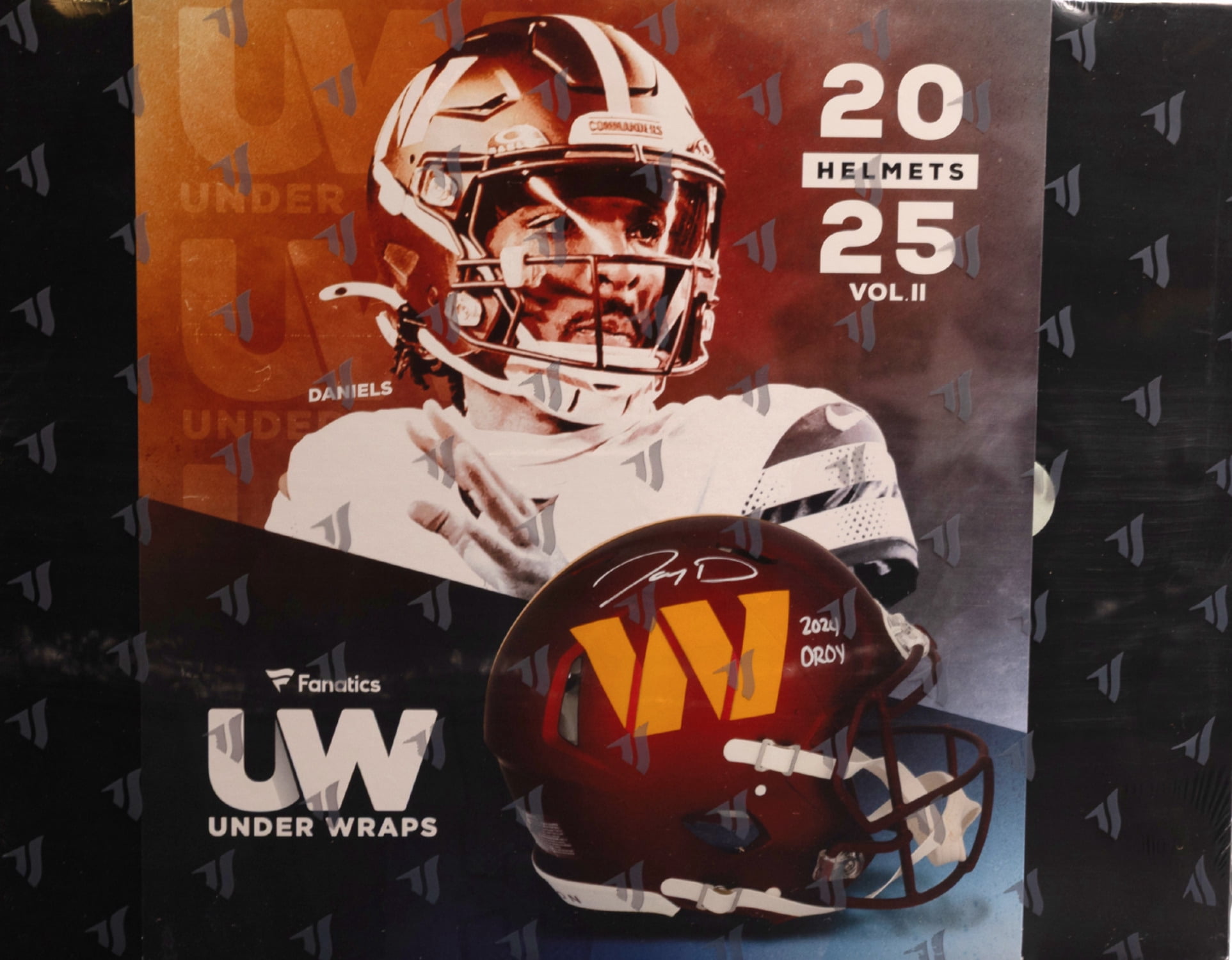 2025 Fanatics Under Wraps NFL Full Size Helmet Volume-2 (Single Mystery Box)