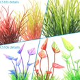 thumbnail image 5 of Decoración de mesa de arena para pecera, simulación de plástico, plantas acuáticas, flores artificiales, paisajismo para acuario, serie CS, 5 of 5