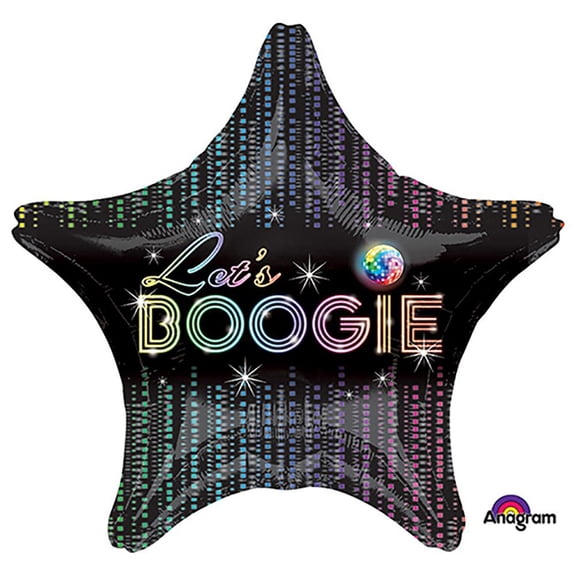 LOONBALLOON Music Balloons, 19″ 70'S DISCO FEVER