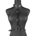 thumbnail image 1 of Sexy Underwear Chest Harness Body Bra BDSM Erotic Lingerie Choker Top Goth Leather Harness Mature Suspenders For Stockings, 1 of 5