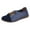 Blue, variant on Vedolay Loafers Womens Slip-On Loafer Comfort Hook and Loop Work Shoes,Brown 9