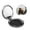 Round Shape, variant on Kdxio Yak Pocket Mirror, 1X/2X Travel Makeup Mirror 2-Sided Folding Small Mirror Portable Double-Sided Magnifying Cosmetic Mirror for Gift-Heart Shape
