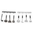 thumbnail image 3 of Dollhouse Kitchen Accessories Kit, Hand Painting 2 Sets Fine Workmanship Miniature Kitchen Accessories  For Dollhouse Decor, 3 of 8
