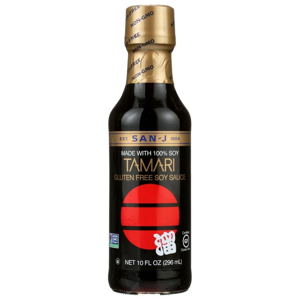 San J Tamari Soy Sauce, 10 Fl Oz